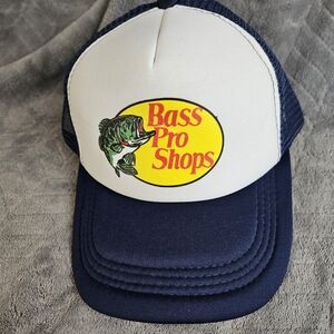 Bass Pro Shops Navy and White Cap